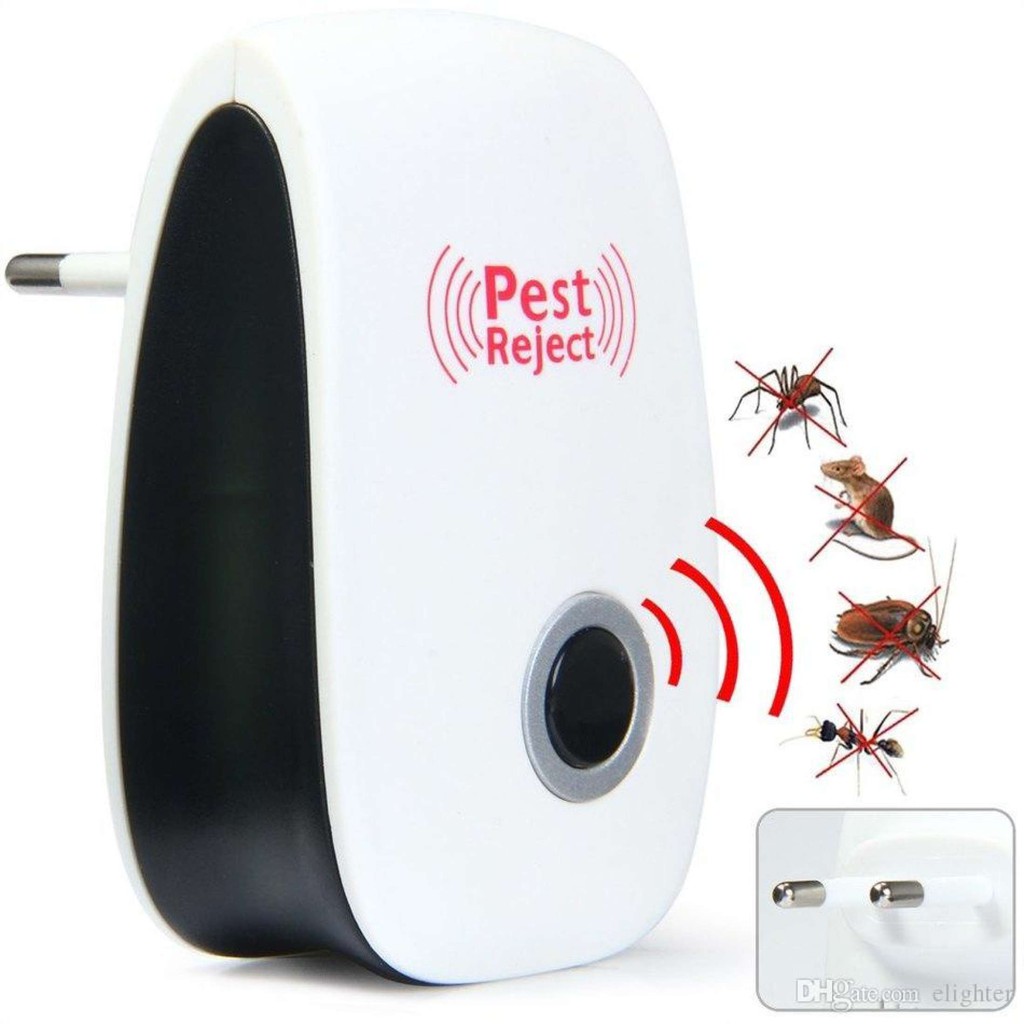 4x Household Electronic Ultrasonic Rodent Flie Insect Pest Repeller Pest Control 