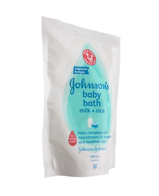 johnson and johnson milk and rice bath