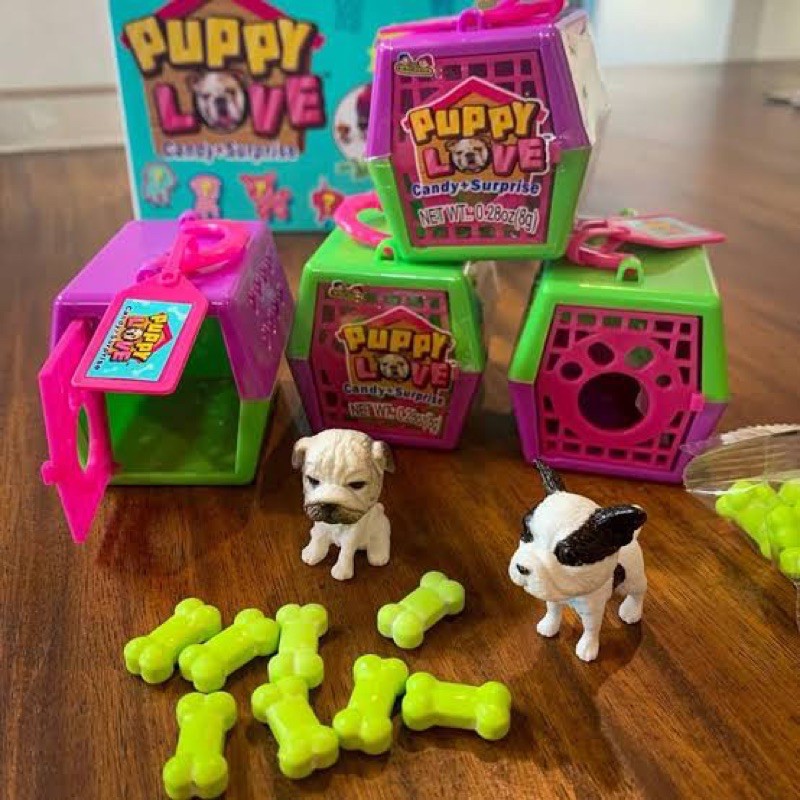 Kidsmania Puppy Love, Candy Surprise Display Pack Of 12 Count