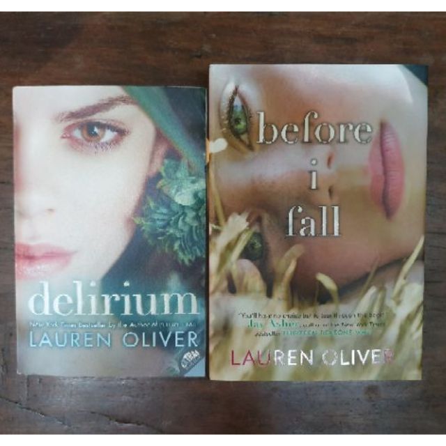 Lauren Oliver Delirium Before I Fall Shopee Philippines