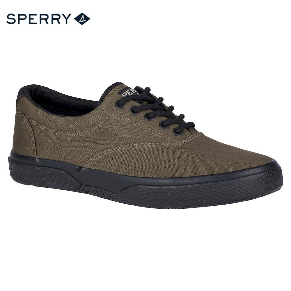mens black sperry shoes