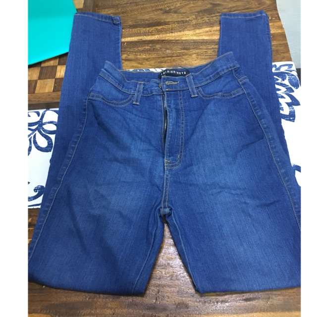 Fashion Nova Super High Waisted Jegging Jeans Shopee Philippines