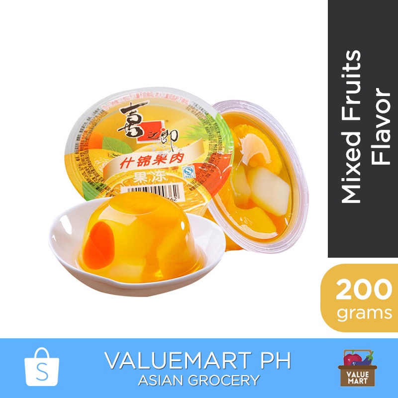 Mixed Fruits Jelly Cup (with real fruits) 200 grams Shopee Philippines
