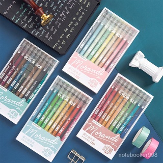 Stationary School Supplies Gel Pen Set Journal Pen set Colored Pens Morandi Ballpen 9Pcs