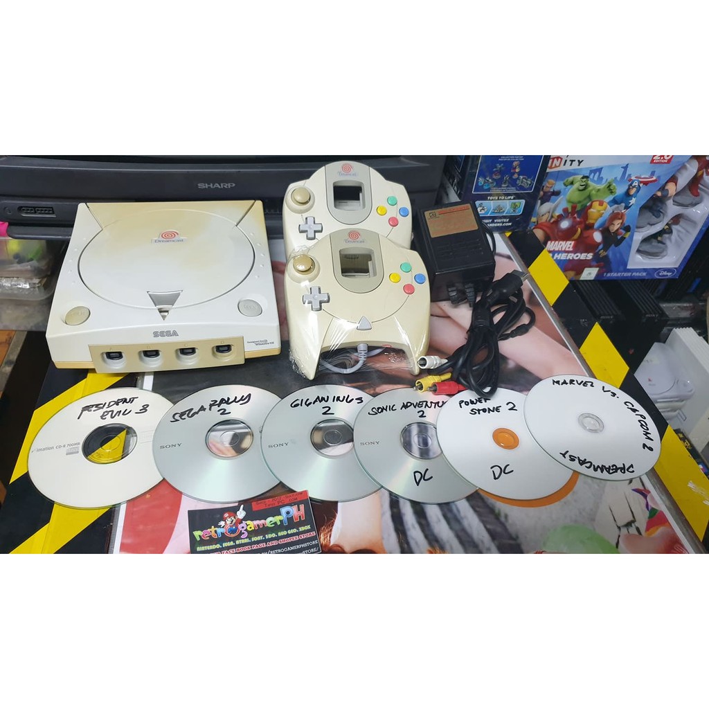 Sega Dreamcast Console With Box Matching Serial Shopee Philippines