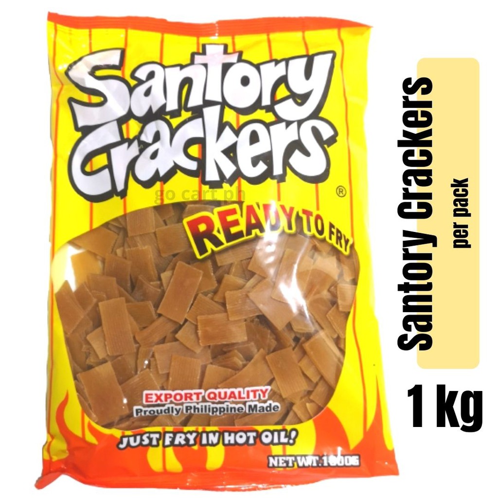 Santory Cracker (Kropek, Shrimp Cracker, Shrimp Chicharon) 1kg | Shopee 