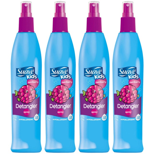 Suave Kids Hair Detangler Spray Swirlberry Grape Scent Shopee