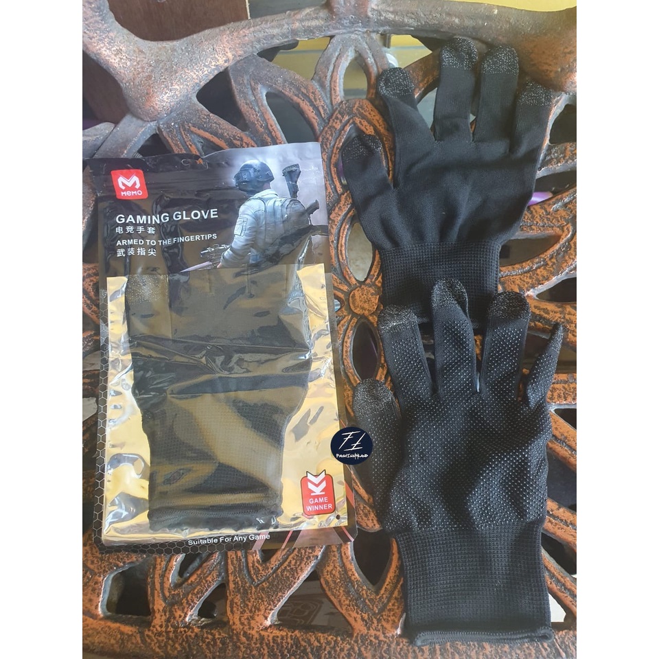Gamer Glove MEMO Gaming Gloves Armed to the Fingerprint MLBB LOKI PUBG