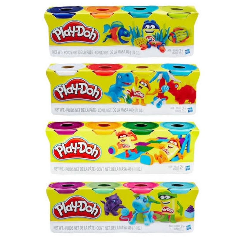 ORIGINAL PLAYDOH 4 PACK (Play doh Playdoh Clay) Shopee Philippines