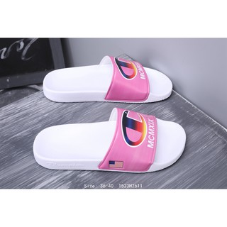 pink champion slippers