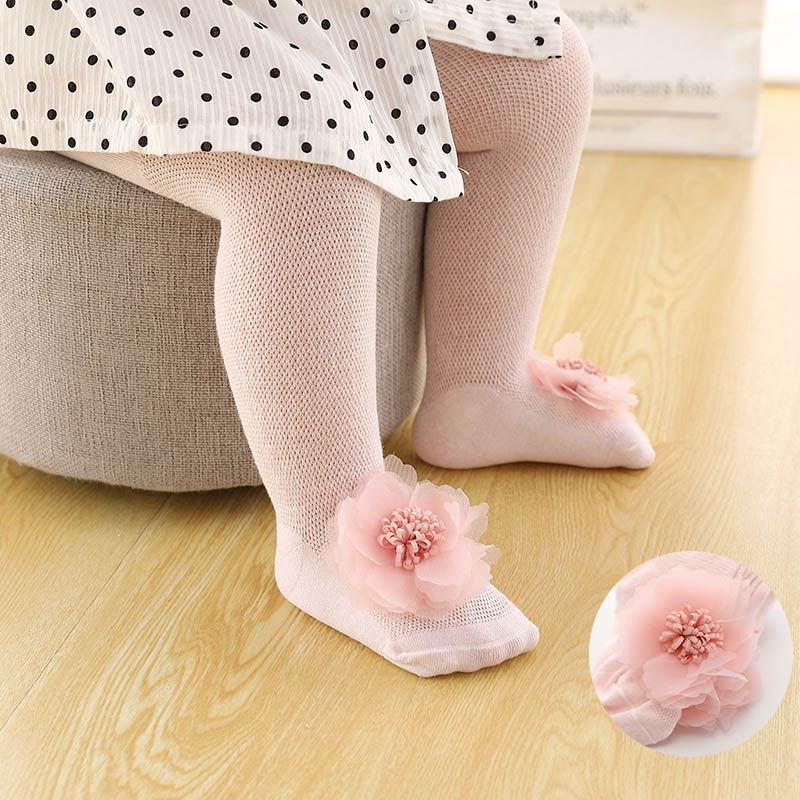Soft Baby Tights Princess Lace Newborn Baby Girl Stockings Mesh Hollow Out  Infant | Shopee Philippines