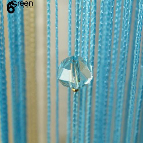 GH Modern String Curtain Room Divider Room with Beads Window Panel Decoration