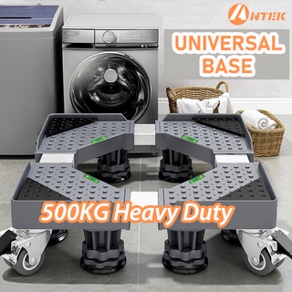Antek Adjustable Ref Stand Washing Machine Stand with Wheels Patungan ng Refrigerator Movable Base