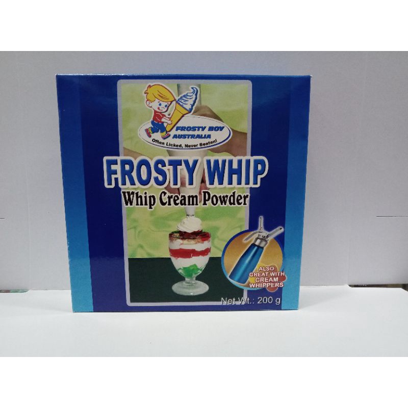 FROSTY WHIP CREAM POWDER 200G Shopee Philippines