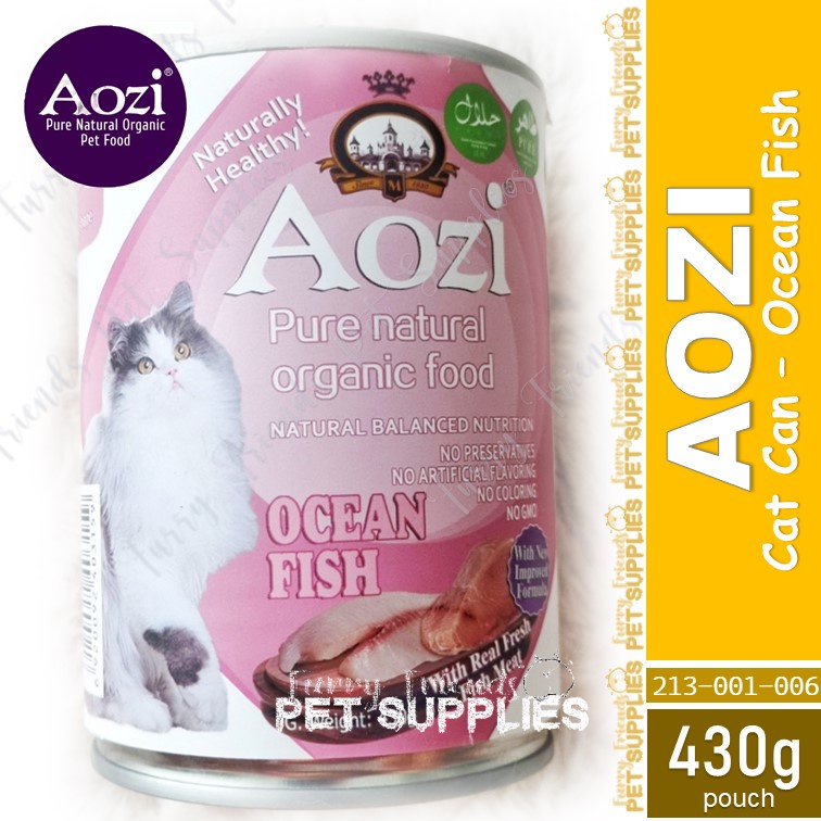 AOZI CAN CAT (Pure Natural Organic Wet Food) 430g