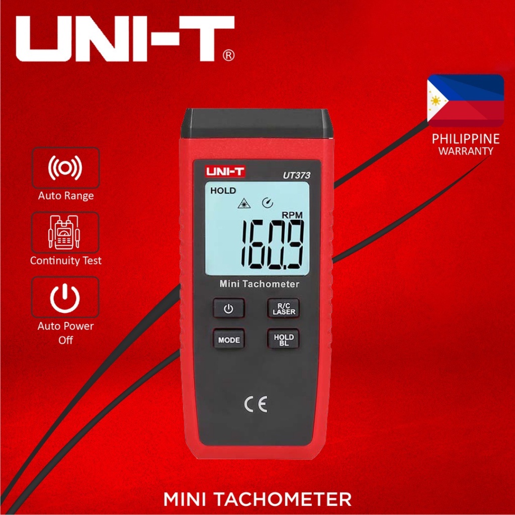 UNIT Original UT373 Mini Tachometer Digital Tachometer NonContact