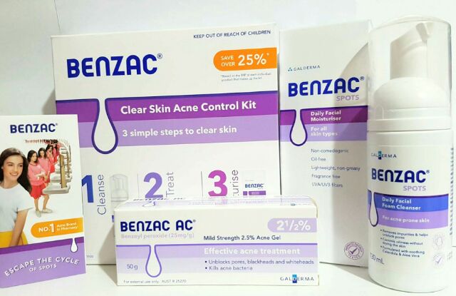 benzac acne control kit