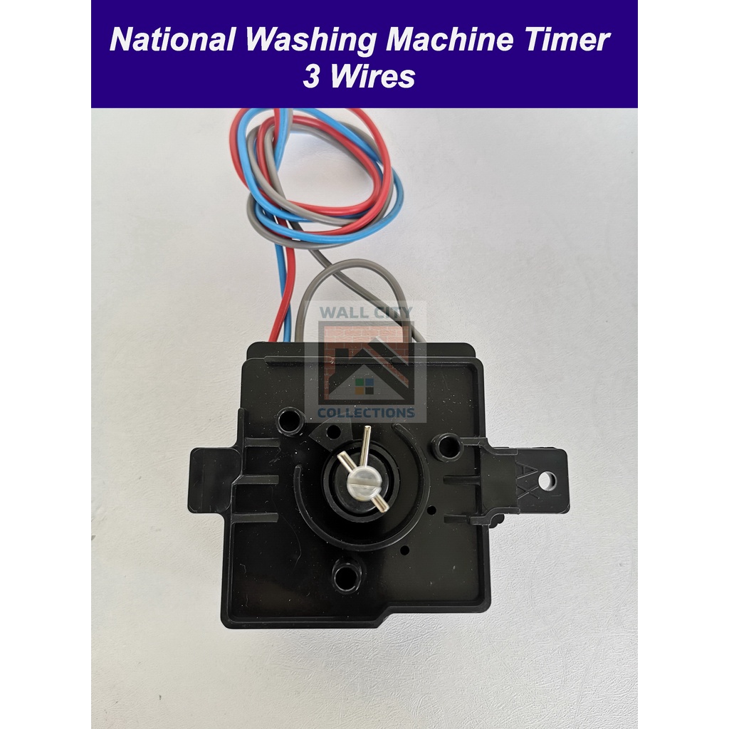 ECF Replacement Timer for NATIONAL Washing Machine Timer 3 WIRES