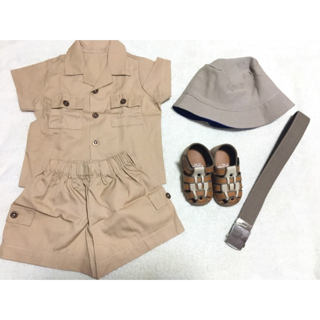 newborn safari outfit