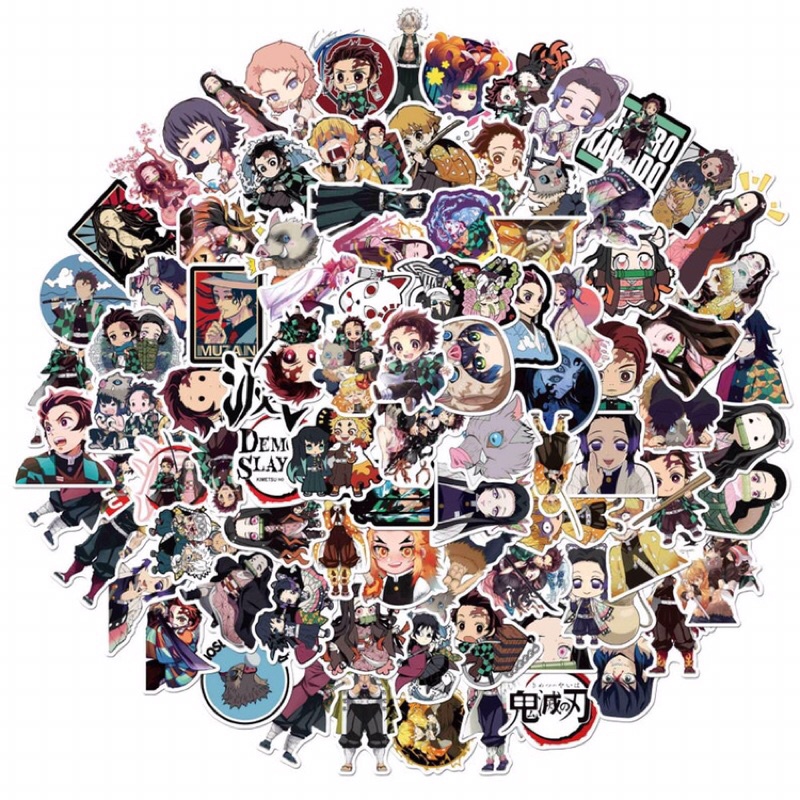 35 KIMETSU NO YAIBA STICKERS | 30PCS | DEMON SLAYER STICKERS | Shopee ...