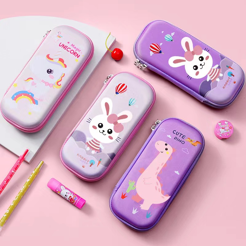 children's pencil case cartoon cute dropresistant pencil case