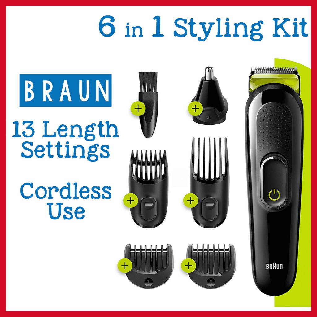 braun cordless beard trimmer