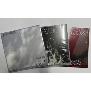Onhand Seventeen Attacca Album Sealed 1st Press Op1, Op2, Op3 can add poster