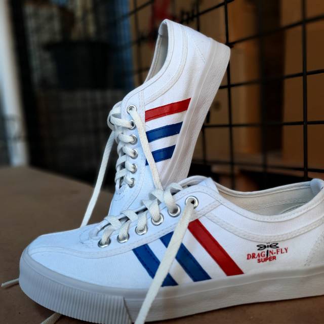 PUTIH White Dragonfly Falcon Shoes (White) | Shopee Philippines