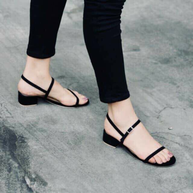 1 block heel sandals