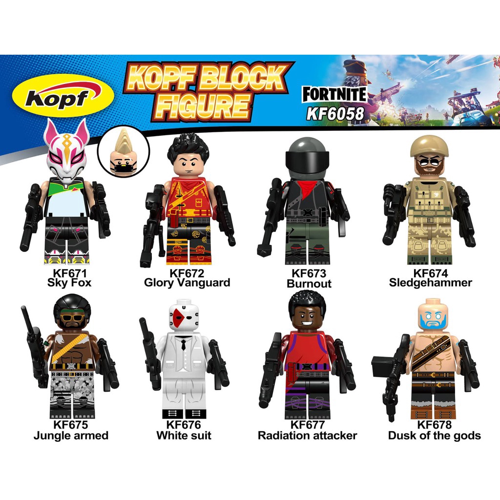 fortnite toys lego