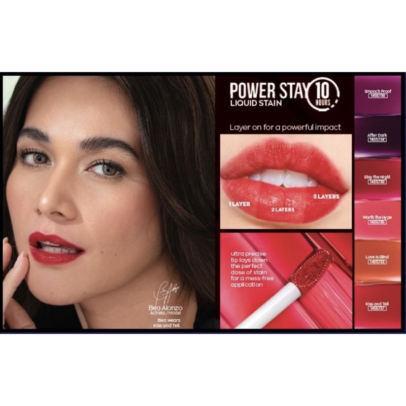 Avon Power Stay Liquid Stain Lip Tint 3 mL Shopee Philippines