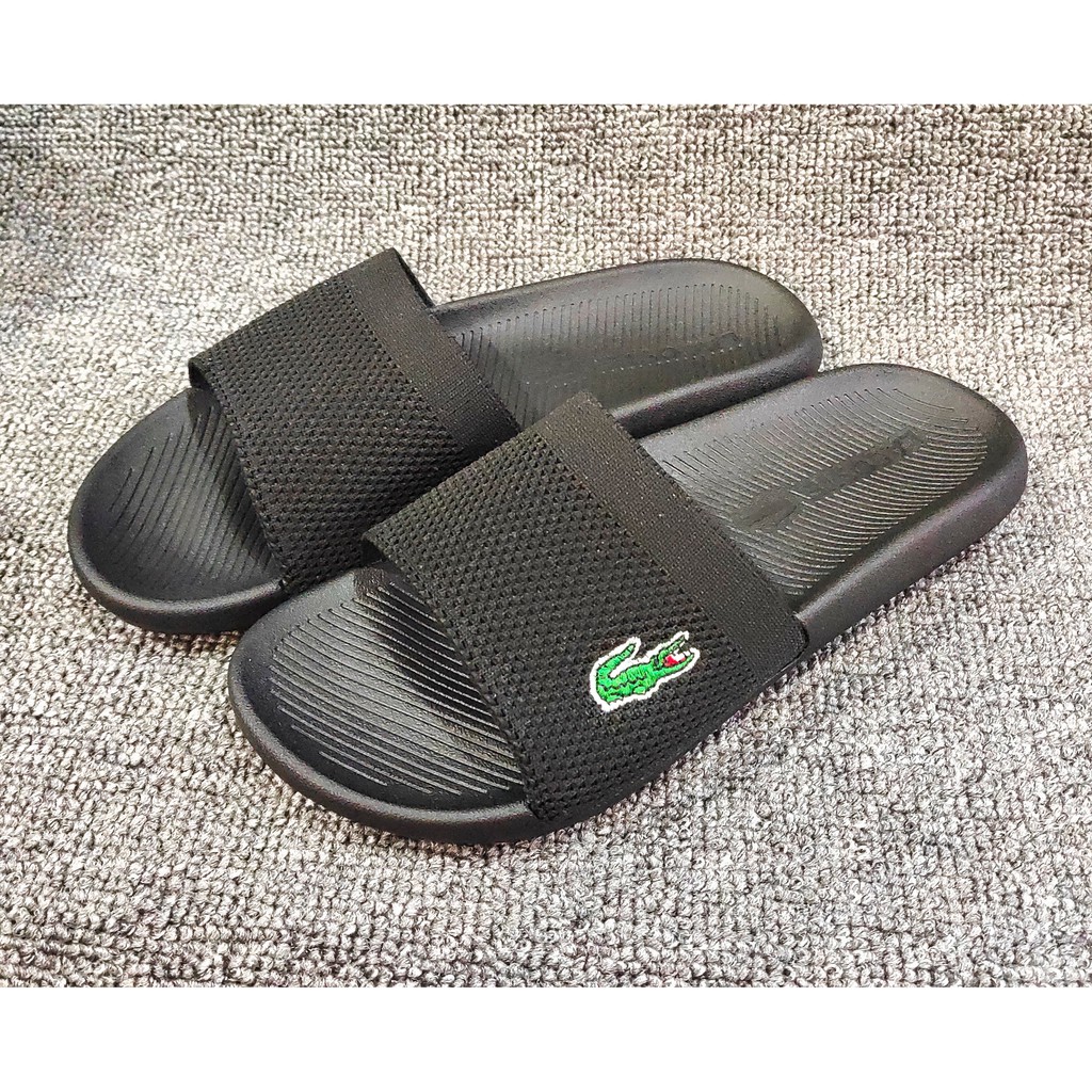 lacoste slippers price