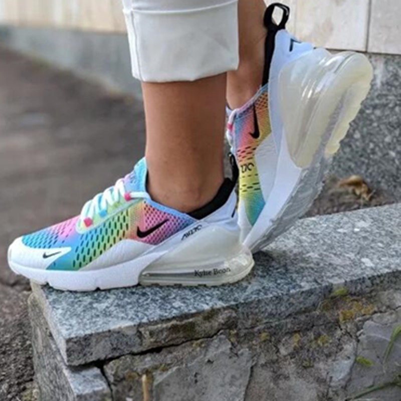 nike air rainbow shoes womens