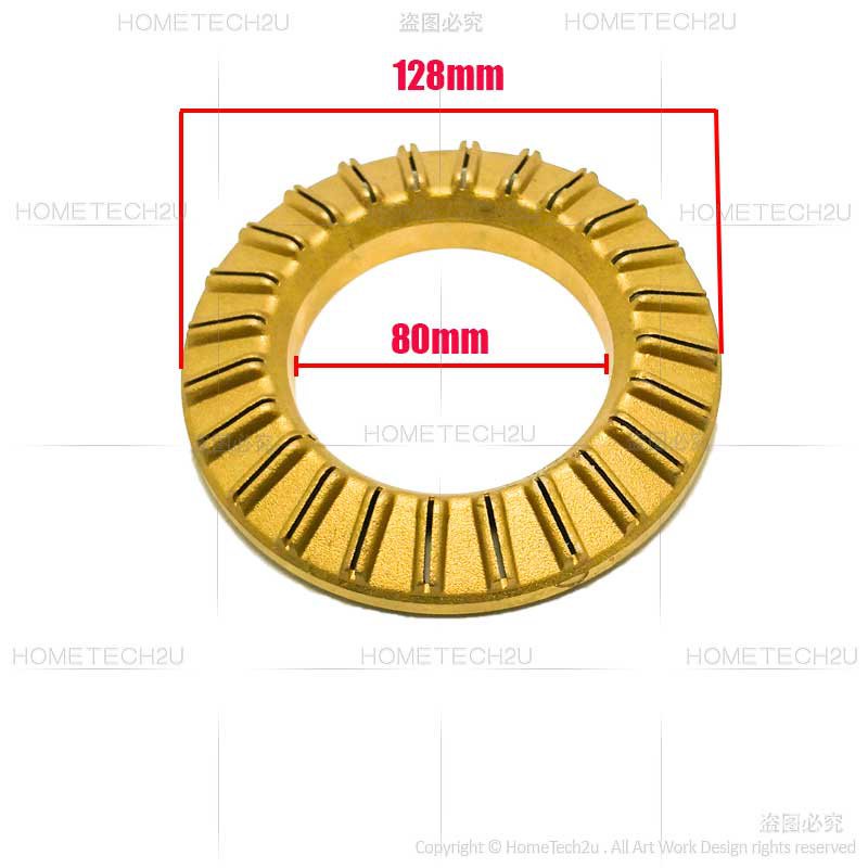 Gas Cooker Stove 130mm Head Outer Burner Ring Cap Spare Parts For