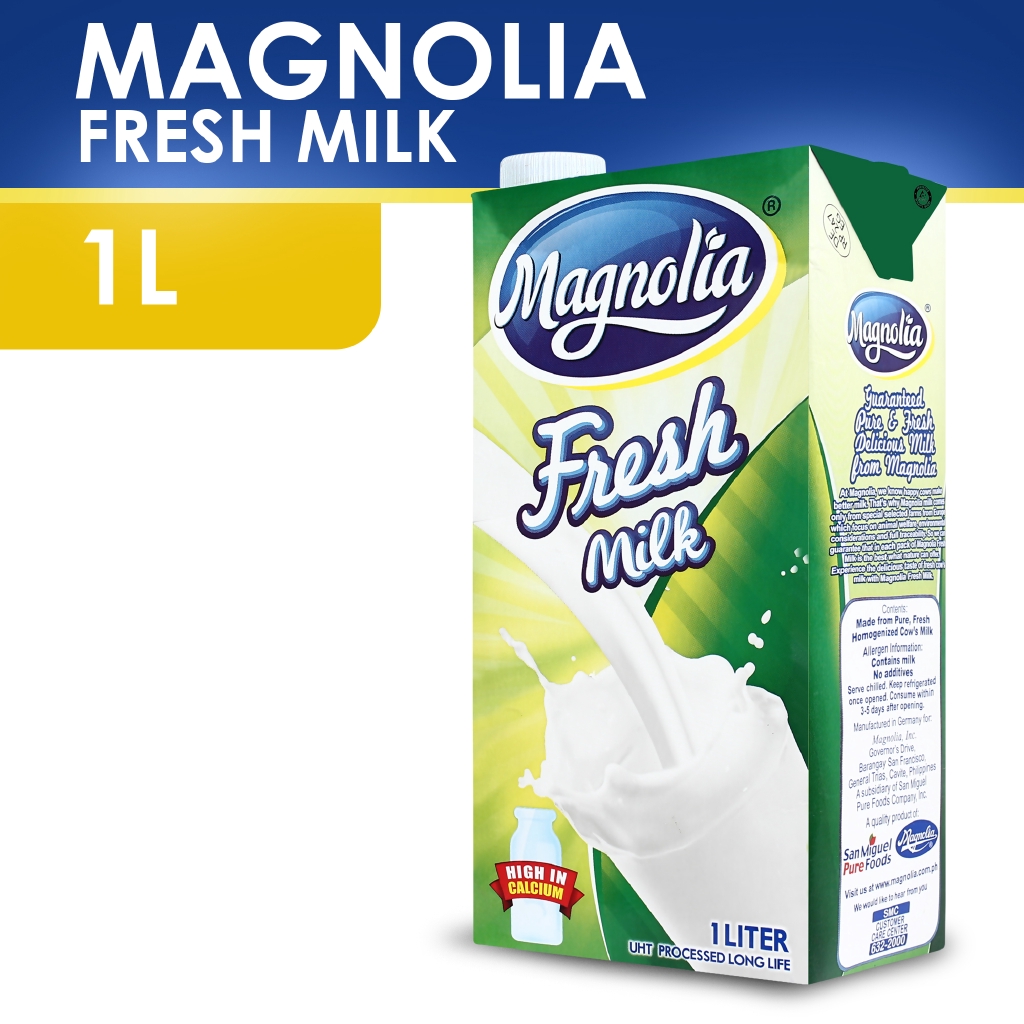 Magnolia Fresh Milk 1l Shopee Philippines