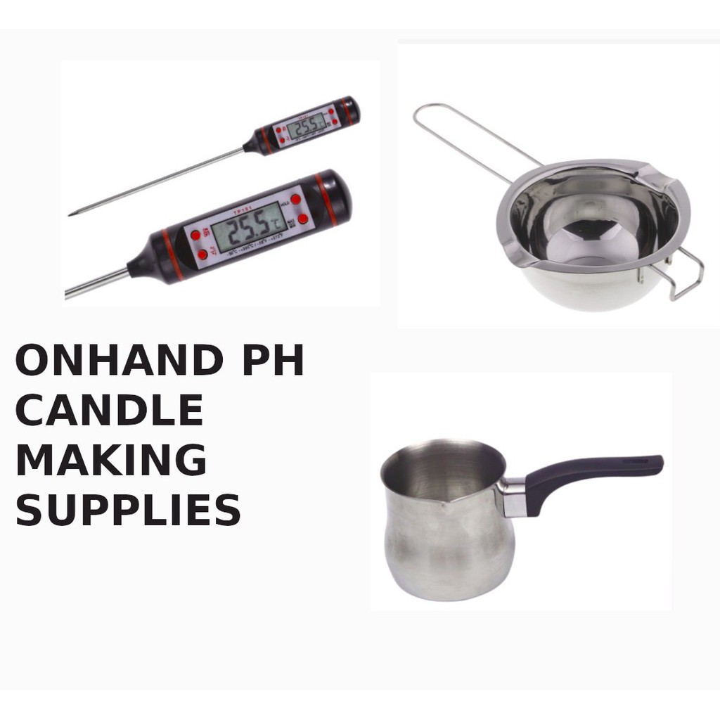 Candle Making digital Thermometer Candle Wax Melting Pot Making Pitcher