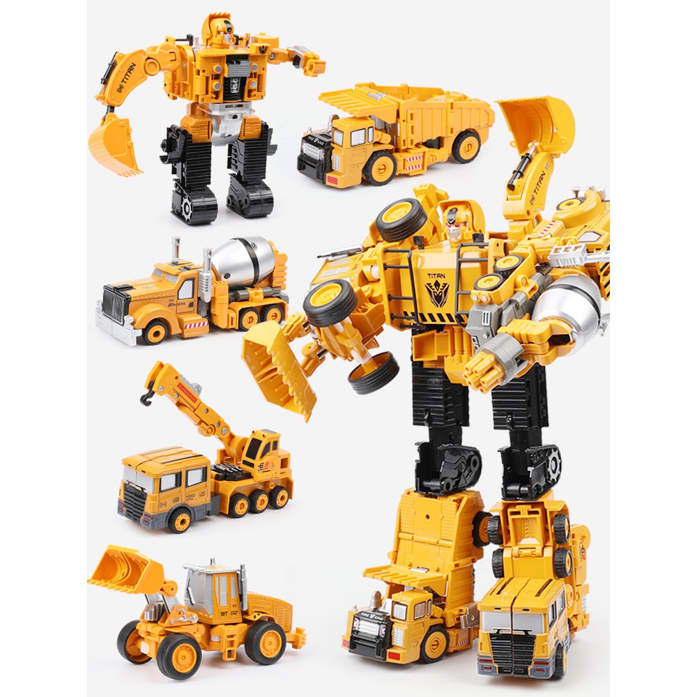 excavator transformer toy