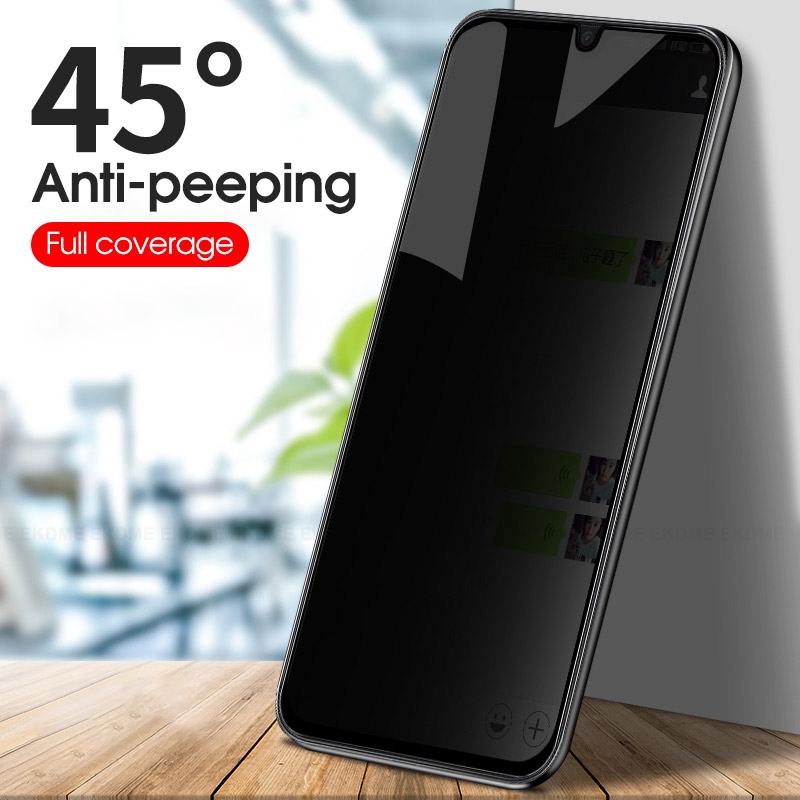 Anti Spy Privacy Tempered Glass Samsung Galaxy A10s A20s A30s A50s A70s A11 A12 A21s A31 M31 M51 7793