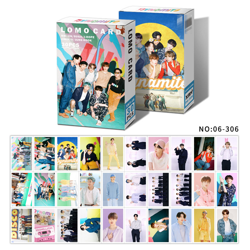 Kpop Bts Dynamite Lomo Card 2020 New Shopee Philippines