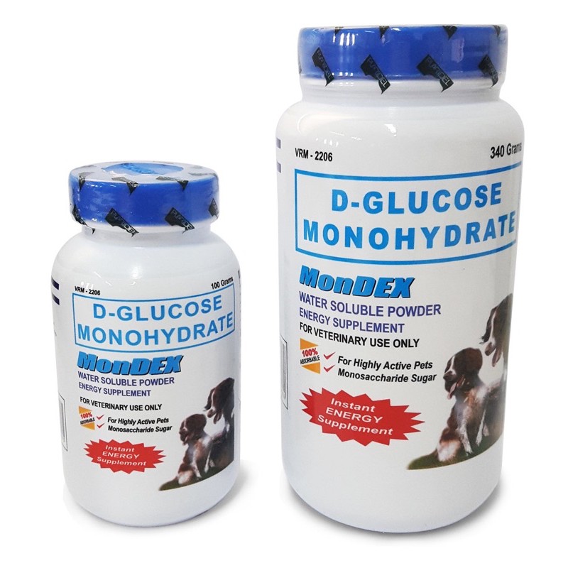 MONDEX(D-GLUCOSE MONOHYDRATE)FOR DOGS 100g | Shopee Philippines