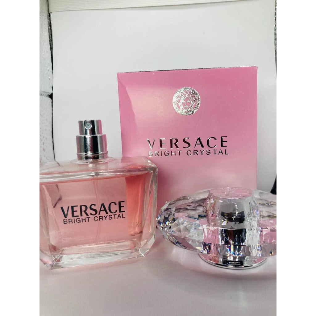 10 Versace Bright Crystal Eau De Toilette For Women 90ml Shopee Philippines