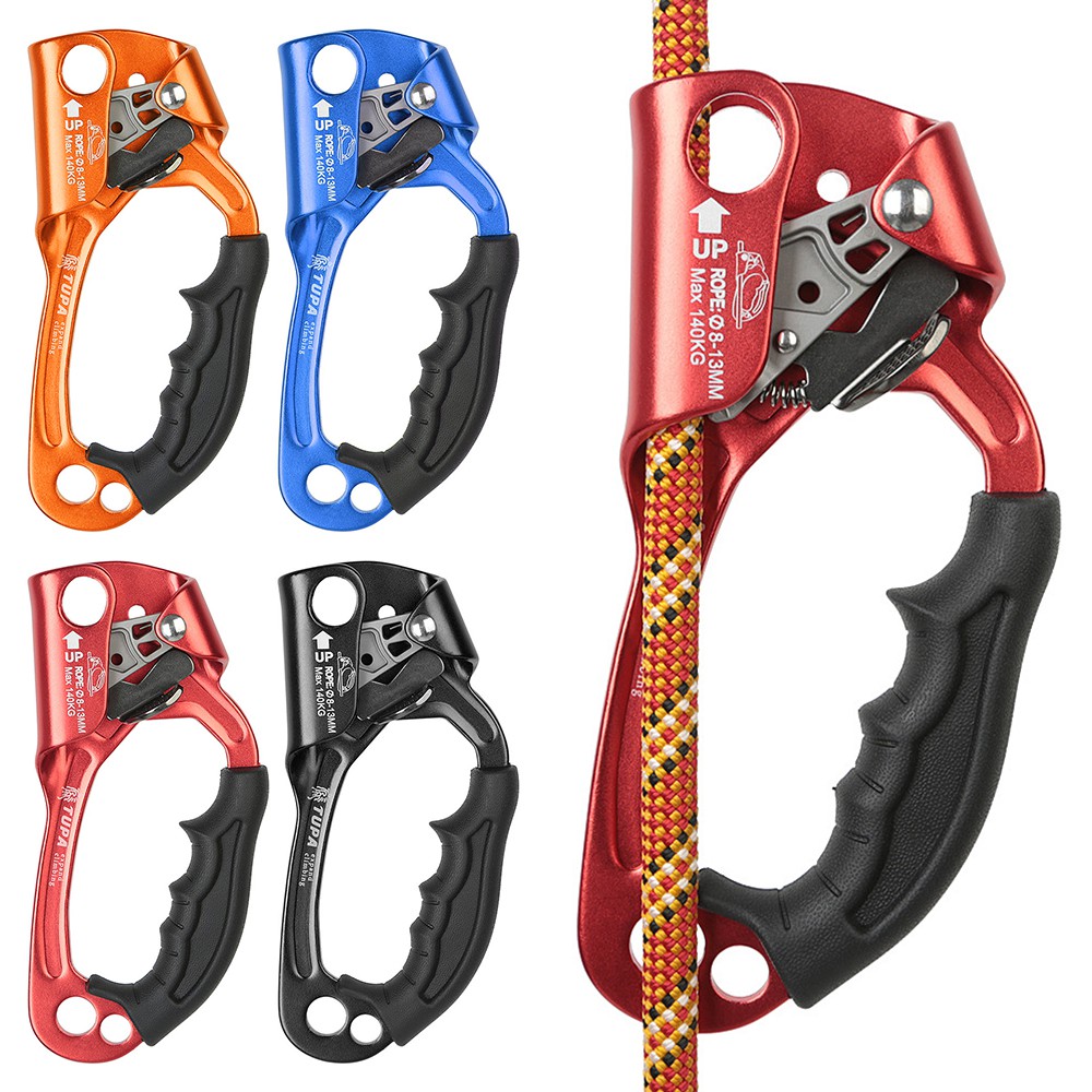 Outdoor Hand Ascender Rock Climbing Ascender 812mm Vertical Rope