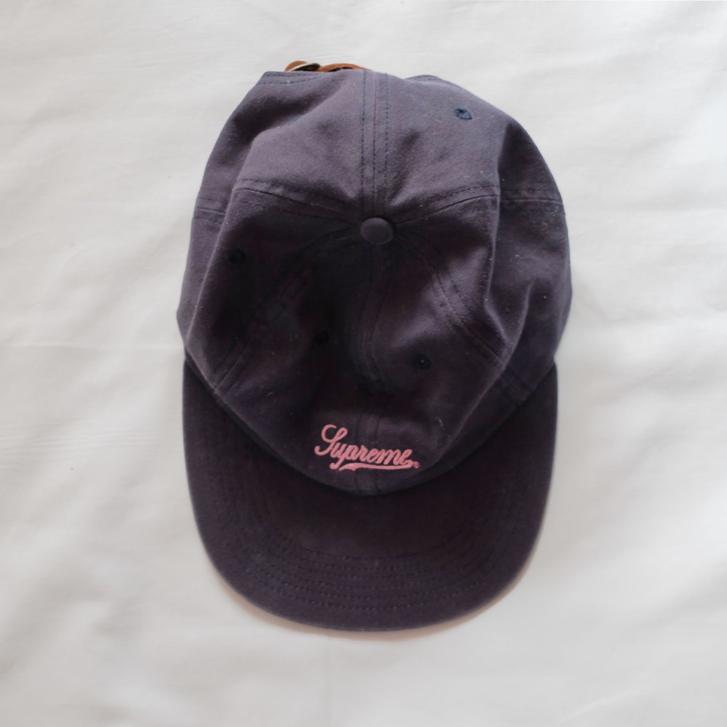 supreme cursive hat
