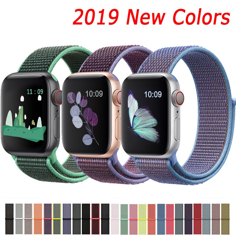 Band For Apple Watch Series 3 2 1 38mm 42mm Nylon Strap Shopee Philippines