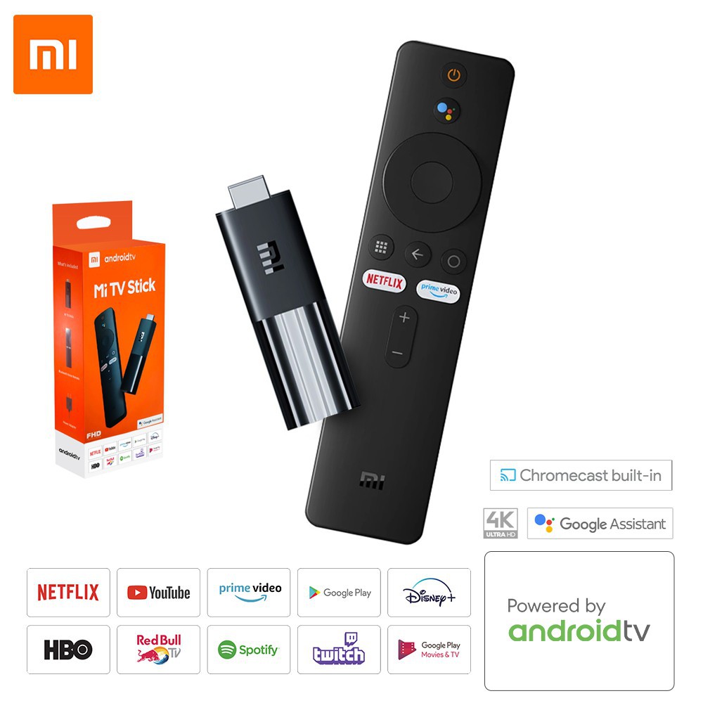 Xiaomi Mi TV Stick,Global Version,Portable Streaming Media Player , Google  Assistant \u0026 Smartcast | Shopee Philippines
