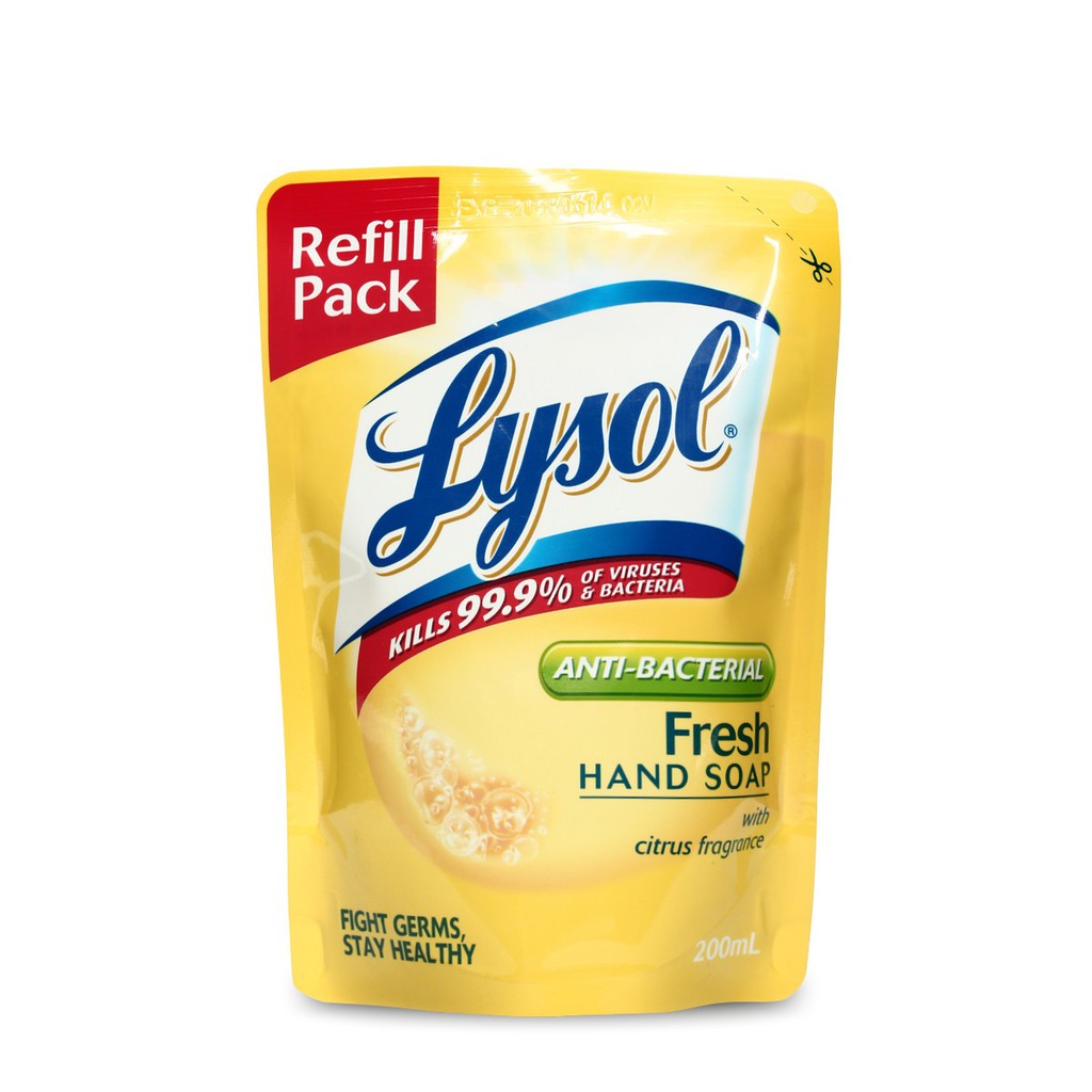 Lysol Antibacterial Hand Soap Fresh 200ml Shopee Philippines