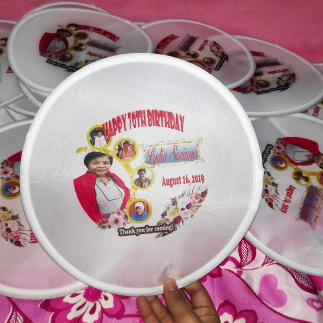 personalized foldable fan