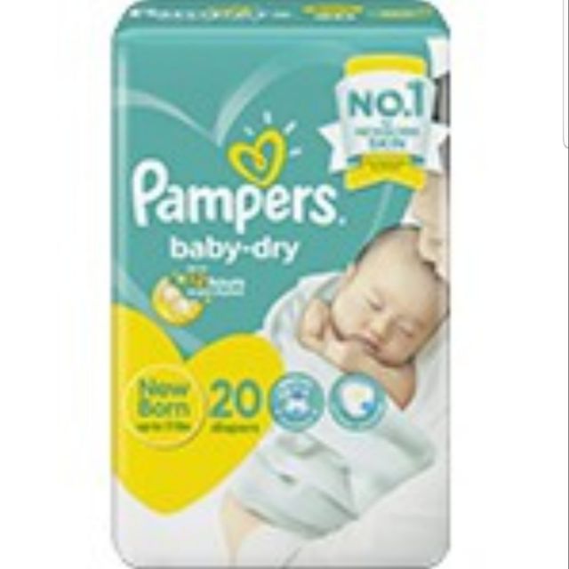 20 pack pampers newborn