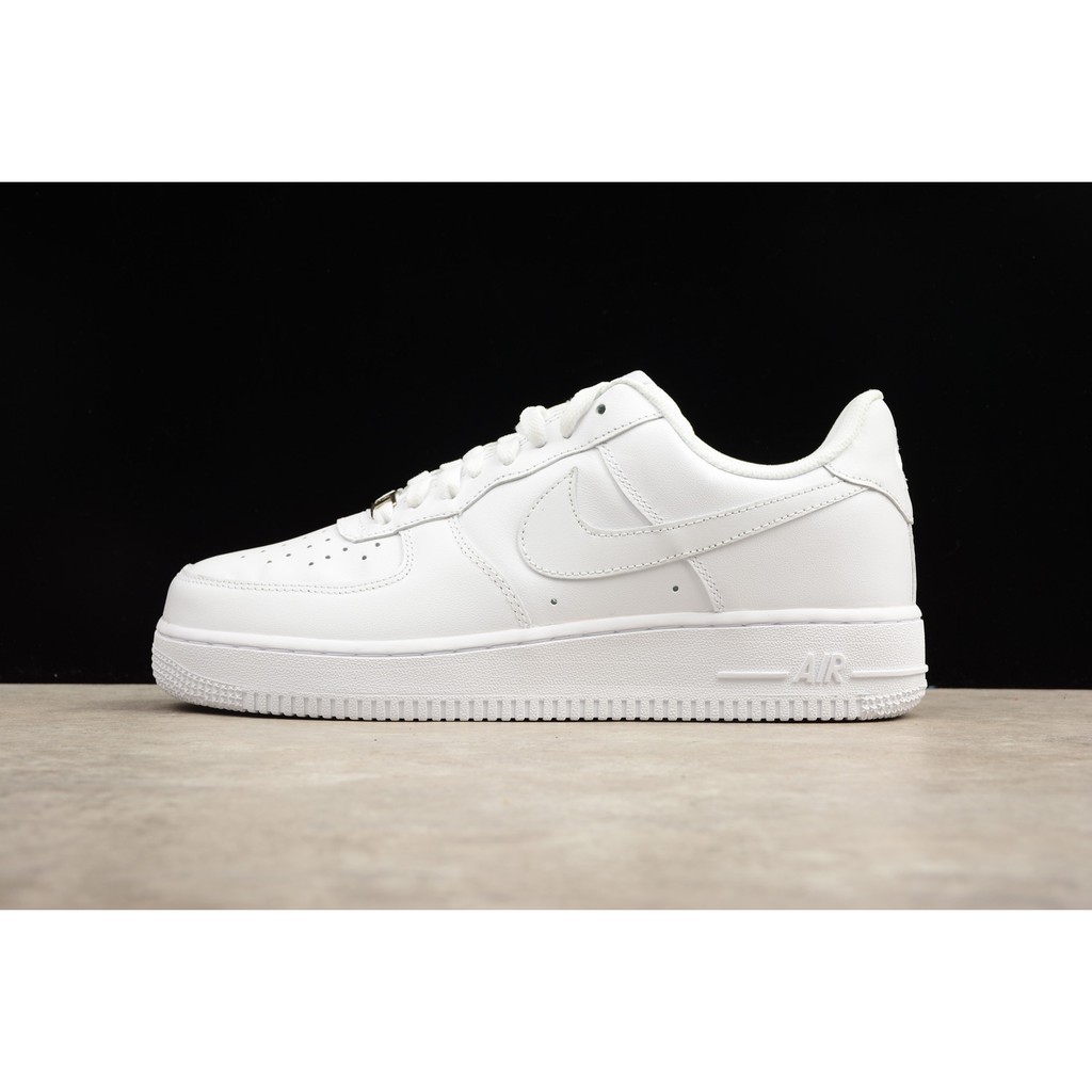 original nike air force 1 af1 all white men women sport skateboard shoe 36-45  | Shopee Philippines