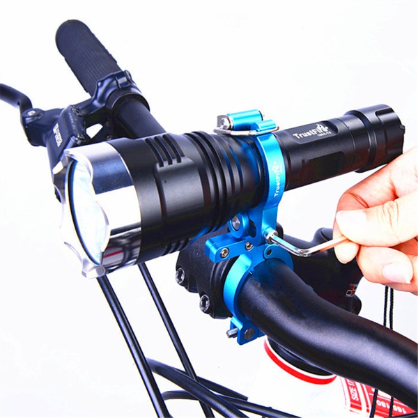 bicycle flashlight holder